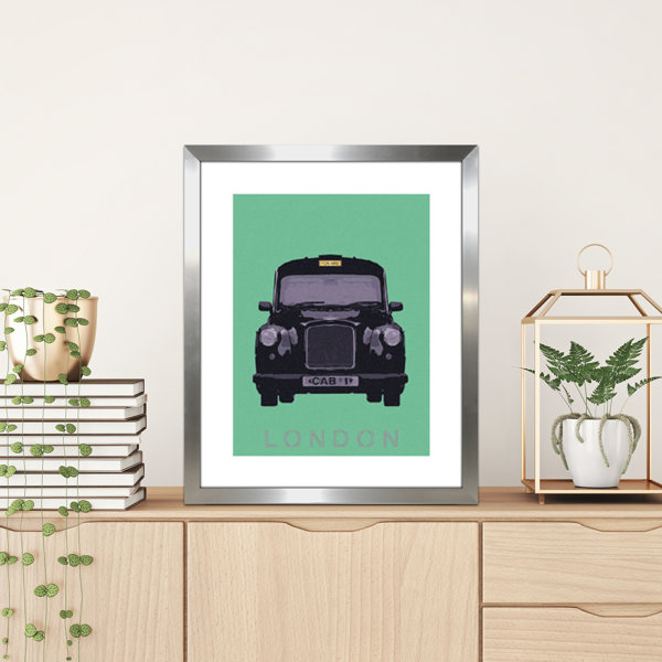 Wrought Studio 'London Transport I' Framed Graphic Art Print Wayfair